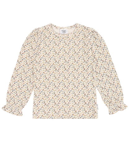 Hust and Claire Blouse - Rib - Alma - Fluistermelange Hust and Claire Blouse - Rib - Alma - Fluistermelange