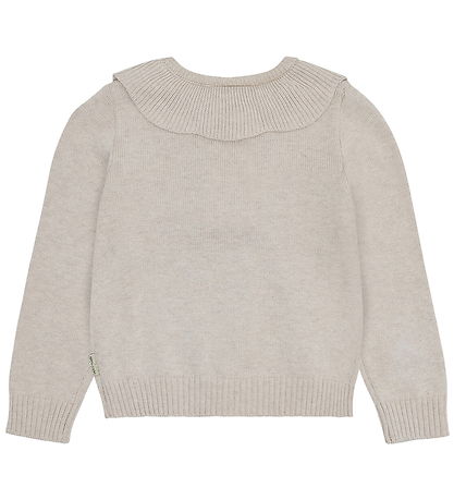 Hust and Claire Cardigan - Knitted - Camilia - Wheat Melange