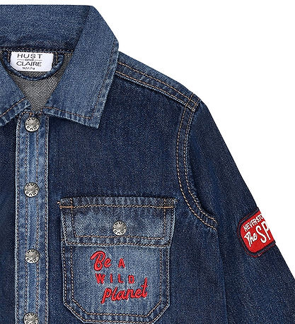 Hust and Claire Farkkupaita - Korppi - Dark Blue Denim