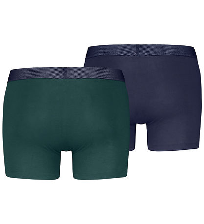 Puma Boxers - 2-Pack - Green/Navy Puma Boxers - 2-Pack - Green/Navy