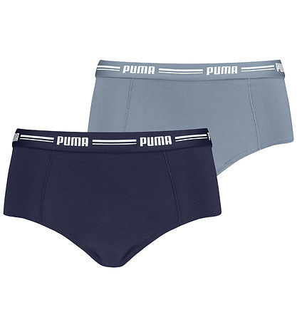 Puma Hipsters - Mini Shorts - 2-Pack - Native Blue Puma Hipsters - Mini Shorts - 2-Pack - Native Blue