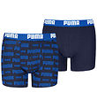 Puma Boxers - Everyday - 2-Pack - Navy/Blue Puma Boxers - Everyday - 2-Pack - Navy/Blue