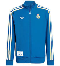adidas Originals Cardigan - Real Madrid - Blue Bird/Hvítt