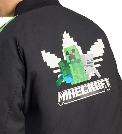 adidas Originals Bomber-takki - Minecraft - Musta