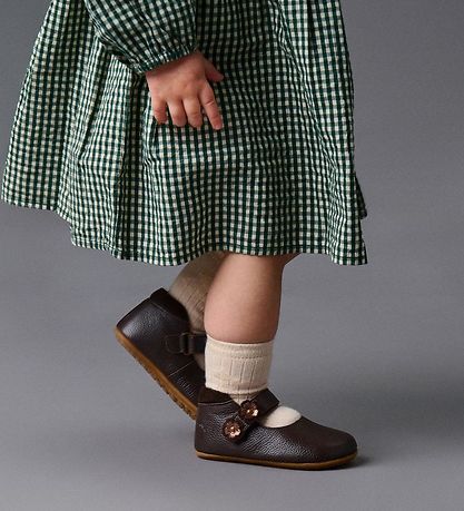 Bundgaard Ballerina Leder-Krabbelschuhe - Weite Passform - Aya F