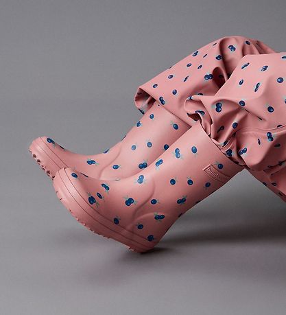Bottes en Caoutchouc Bundgaard - Coupe large - Charly - Blush Be