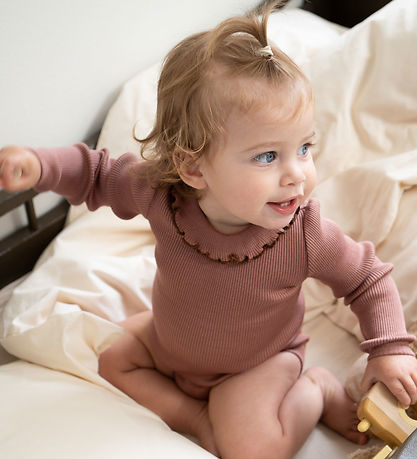 Minimalisma Body l/ä - Rib - Seide/Baumwolle - Beauty - Altrosa Minimalisma Body l/ä - Rib - Seide/Baumwolle - Beauty - Altrosa