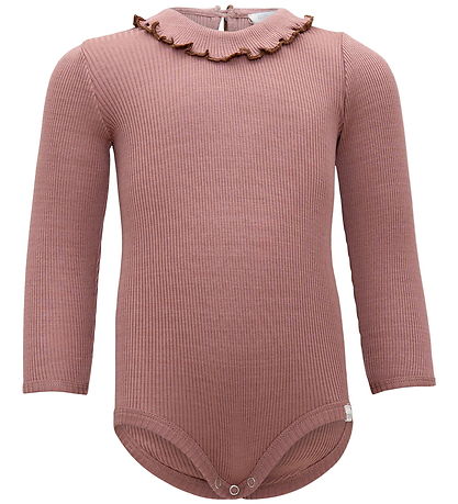 Minimalisma Body l/ä - Rib - Seide/Baumwolle - Beauty - Altrosa Minimalisma Body l/ä - Rib - Seide/Baumwolle - Beauty - Altrosa