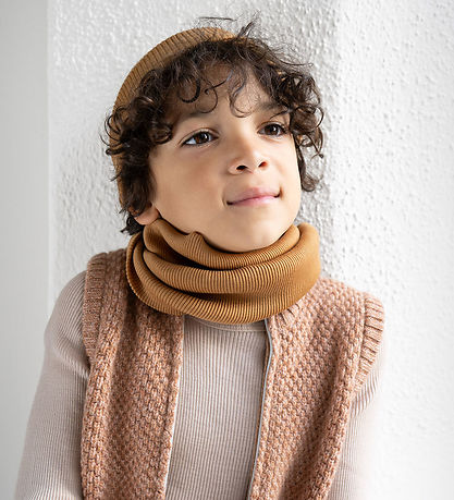 Minimalisma Tube Scarf - Argir - Wool - Golden Wheat Minimalisma Tube Scarf - Argir - Wool - Golden Wheat