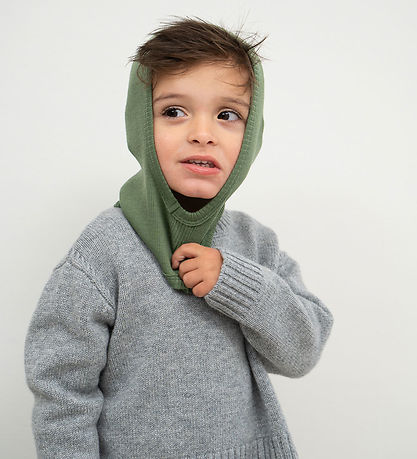Cagoule Minimalisma - 1-couche - Rib - Laine - Éléphant - Plus v Cagoule Minimalisma - 1-couche - Rib - Laine - Éléphant - Plus v