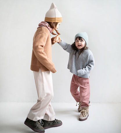 Minimalisma Beanie - Arvid Contrast - Wool - Beige