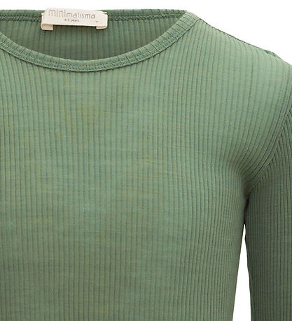 Minimalisma Blouse - Atlantic - Wool - Greenery