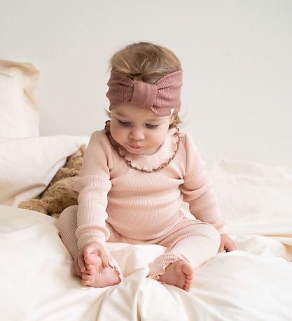 Minimalisma Headband - Bee - Silk/Cotton - Antique Rose