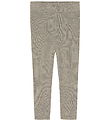 FUB Leggings - Rib - Strick - Wolle - Hafermeliert