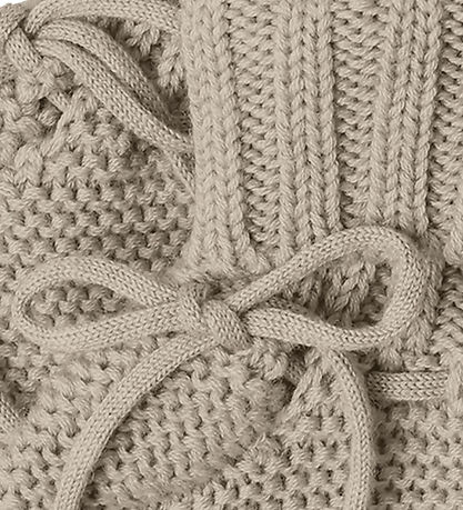 FUB Booties - Knitted - Wool - Oat Melange