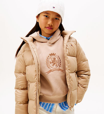 Tommy Hilfiger Down Jacket - Essential Down - Malted Milk