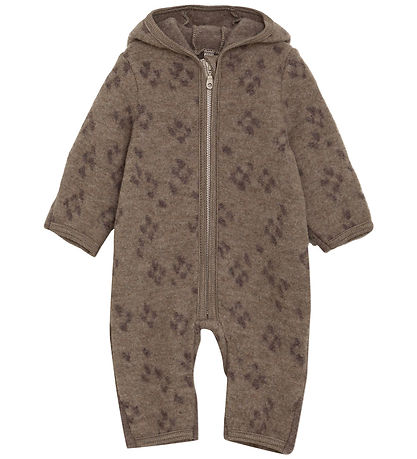 Huttelihut Pramsuit - Wool Fleece - Etherea w. Ears