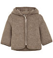 Huttelihut Cardigan - Ullfleece - Savannah Melerad