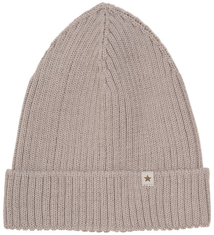 Bonnet Huttelihut - Laine - Tricoté - Dino - Camel Mélange av. M Bonnet Huttelihut - Laine - Tricoté - Dino - Camel Mélange av. M