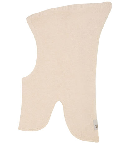 Huttelihut Balaclava - 2-layer - Wool - Knitted - Sand Melange