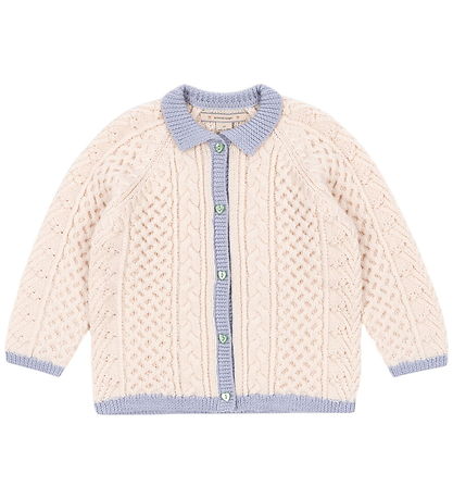 Konges Sløjd Cardigan - Emma - Wool - Knitted - Off White