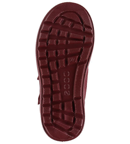 Ecco Winter Boots - Tex - Urban Snow - Dark Ruby/Snowflake Print