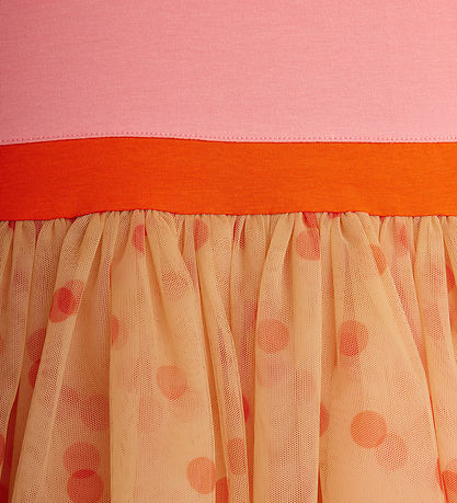 Mini Rodini Dress - Tulle - Pink w. Dots