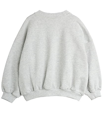 Mini Rodini Sweatshirt - Bear Chenille - Grijs Gevlekt