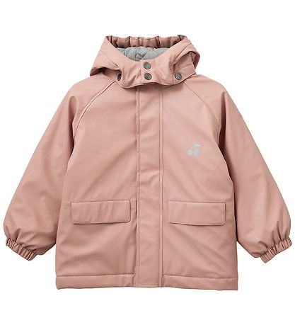 Sofie Schnoor Rain Jacket w. Padding - PU - BillieSK - Rosy Brow