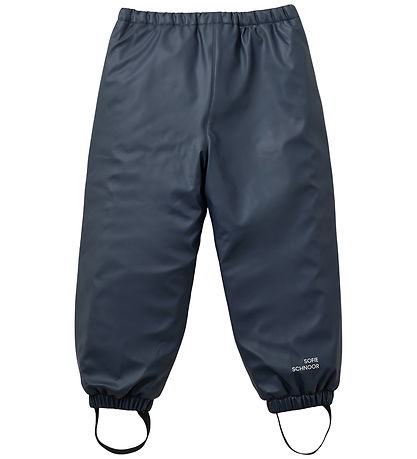 Sofie Schnoor Rain Pants w. Padding - PU - BernardSK - Dark Bl