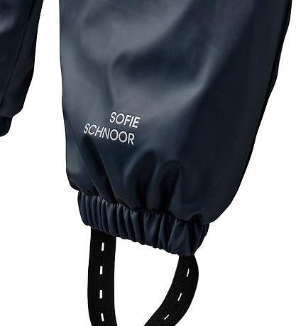 Sofie Schnoor Rain Pants w. Padding - PU - BernardSK - Dark Bl