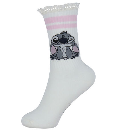 Name It Socks - NkfAkini - Cloud Dancer/Sweet Dreams w. Stitc
