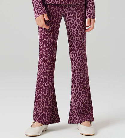 Name It Housut - NkfNuni - Grape Shake M. Leopardikuvio
