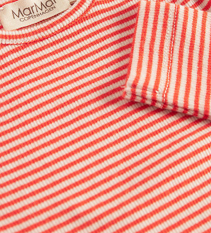 Body m/l MarMar - Rib - Modal - Jambe - Rouge Stripe Body m/l MarMar - Rib - Modal - Jambe - Rouge Stripe