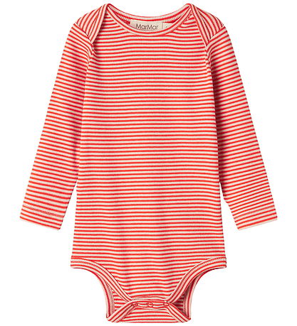 Body m/l MarMar - Rib - Modal - Jambe - Rouge Stripe Body m/l MarMar - Rib - Modal - Jambe - Rouge Stripe