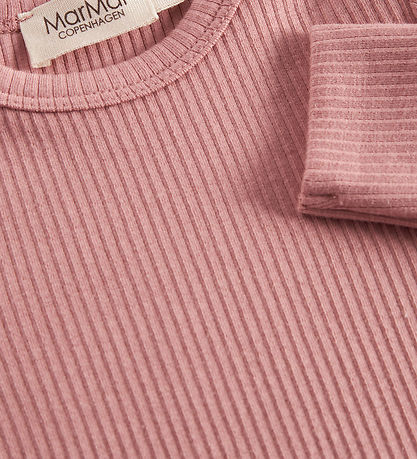 MarMar Bodysuit l/s - Rib - Modal - Rose Parfait MarMar Bodysuit l/s - Rib - Modal - Rose Parfait