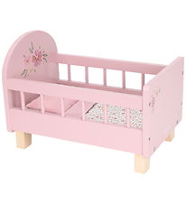 Little Dutch Doll'S Bed - Wood - Pink Little Dutch Doll'S Bed - Wood - Pink
