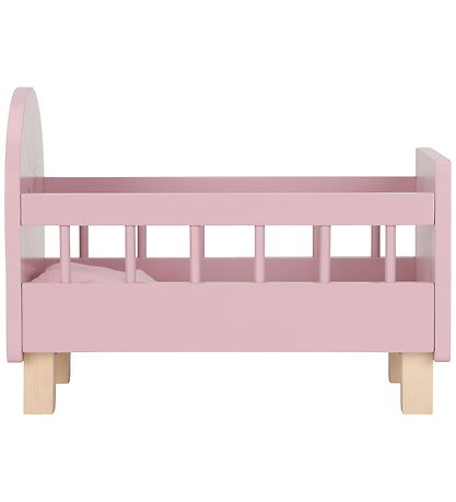 Little Dutch Doll'S Bed - Wood - Pink Little Dutch Doll'S Bed - Wood - Pink