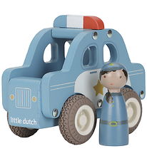 Little Dutch Police Car w. Wooden figure Little Dutch Police Car w. Wooden figure