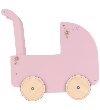 Little Dutch Doll Stroller - Wood - Pink Little Dutch Doll Stroller - Wood - Pink