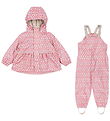 Konges Sløjd Rainwear w. Suspenders/Fleece - Palm - Felice Rose Konges Sløjd Rainwear w. Suspenders/Fleece - Palm - Felice Rose