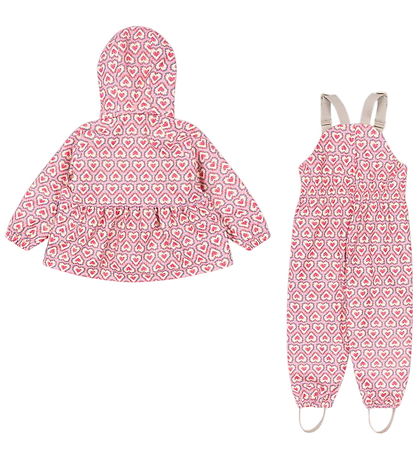 Vêtements de Pluie av. Bretelles/Polaire Konges Sløjd - Paume -  Vêtements de Pluie av. Bretelles/Polaire Konges Sløjd - Paume -