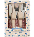 Konges Sløjd Mica cutlery - 3 Parts - Sparkling Blush