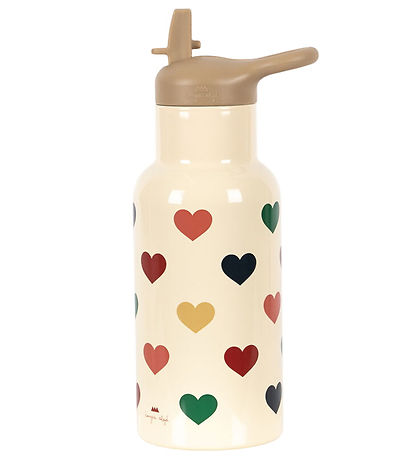 Konges Sløjd Thermo Bottle - 350 mL - Hearts Konges Sløjd Thermo Bottle - 350 mL - Hearts