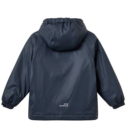Sofie Schnoor Regnjakke m. Vattering - PU - BillieSK - Dark Blue Sofie Schnoor Regnjakke m. Vattering - PU - BillieSK - Dark Blue