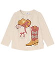 Hust and Claire Blouse - Alma - Wheat Melange Hust and Claire Blouse - Alma - Wheat Melange