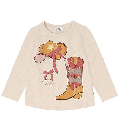 Blouse Hust and Claire - Alma - Wheat Mélange Blouse Hust and Claire - Alma - Wheat Mélange