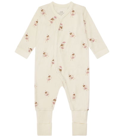 Hust and Claire Nightsuit - Wool/Bamboo Viscose - Manual - Off W
