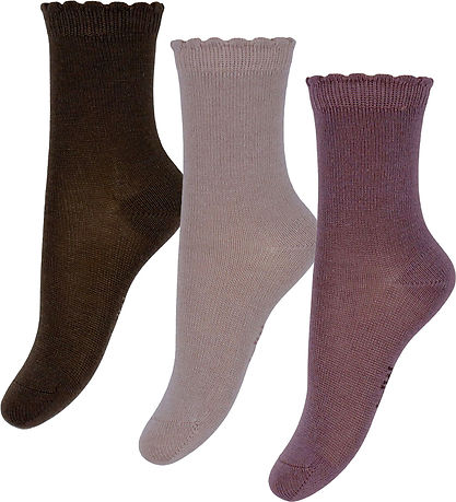 Hust and Claire Socks - Wool/Bamboo Viscose - 3-Pack - Foty - P