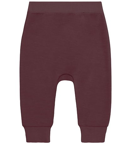Pantalon Hust and Claire - Laine/Bambou Viscose - Gaby - Plum Wi